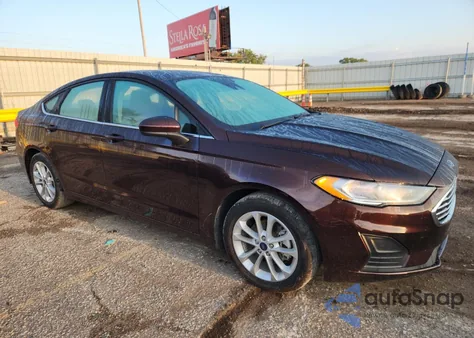 2019 Ford Fusion Se z USA, uszkodzony, nr VIN 3FA6P0HD3KR199082